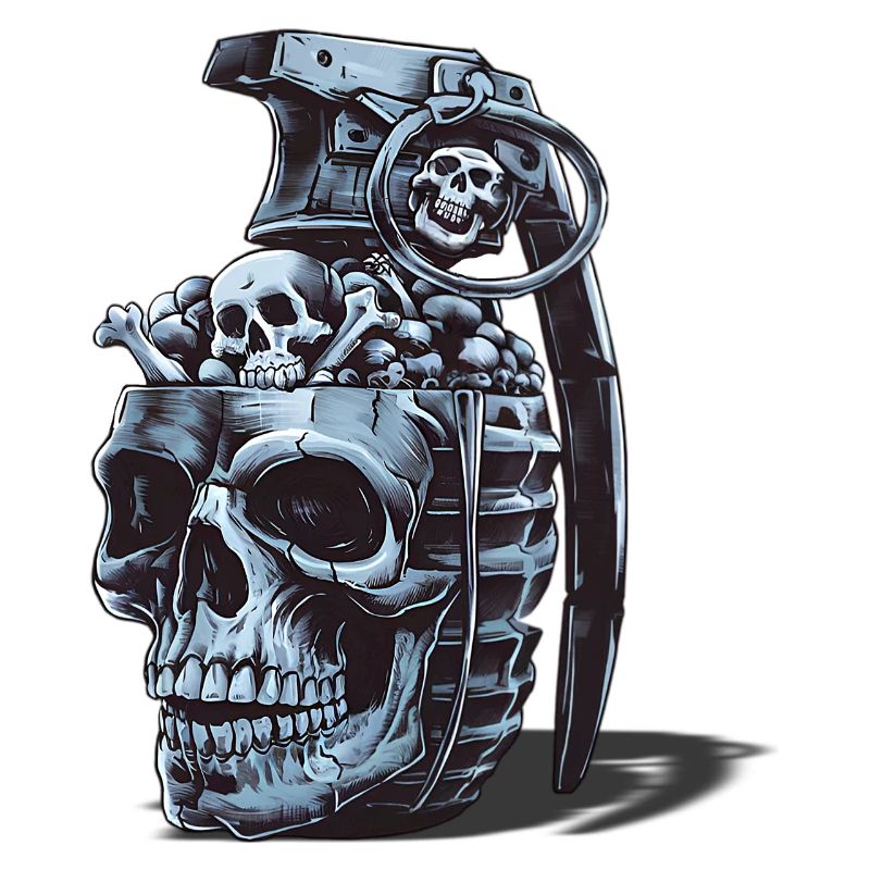 Skeleton Grenade Design
