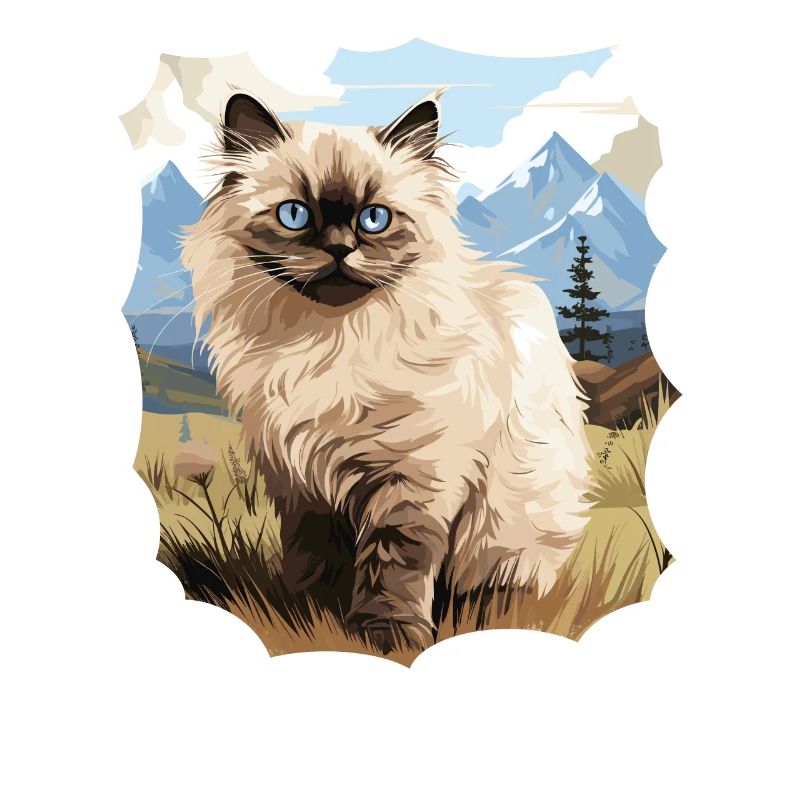 Himalayan Cat Colourpoint Katze
