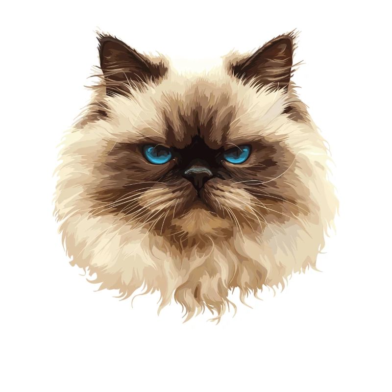 Himalayan Cat Colourpoint Katze