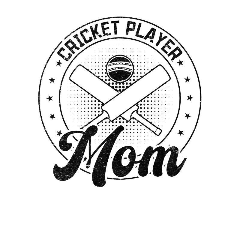 Maman joueuse de cricket
