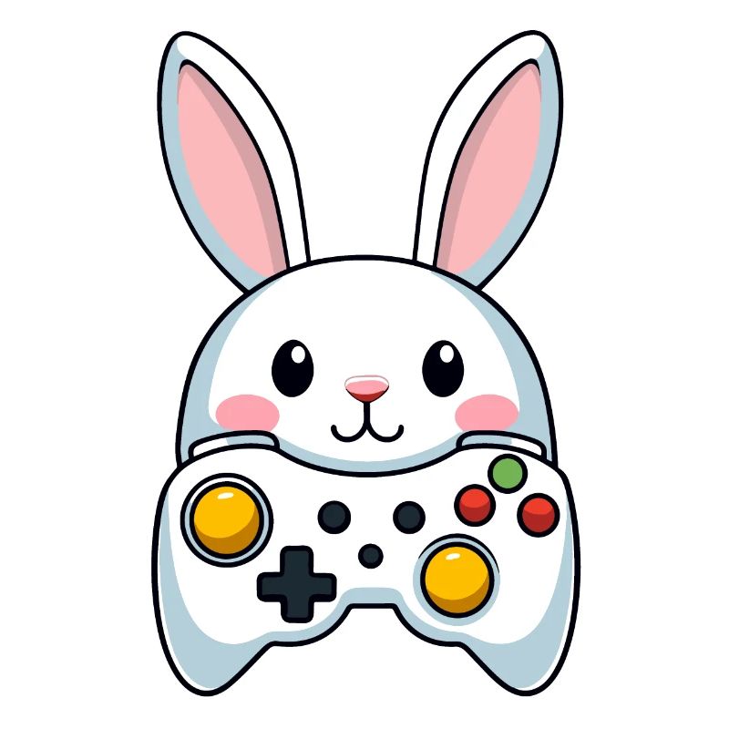 Easter Bunny Gamer Iconic Easter Gaming