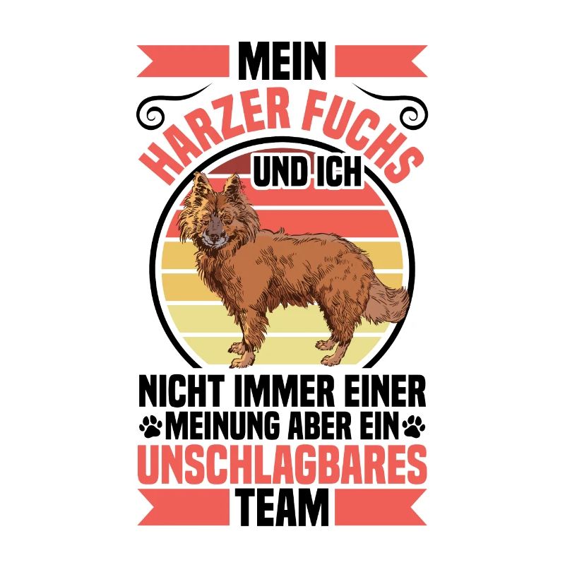 Harzer Fuchs is unbeatable herding dog herding fox