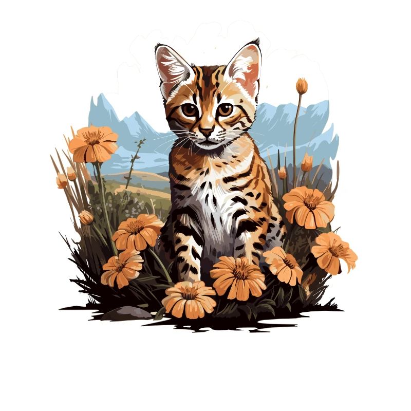 Ocicat Chaton Ocicat Chat