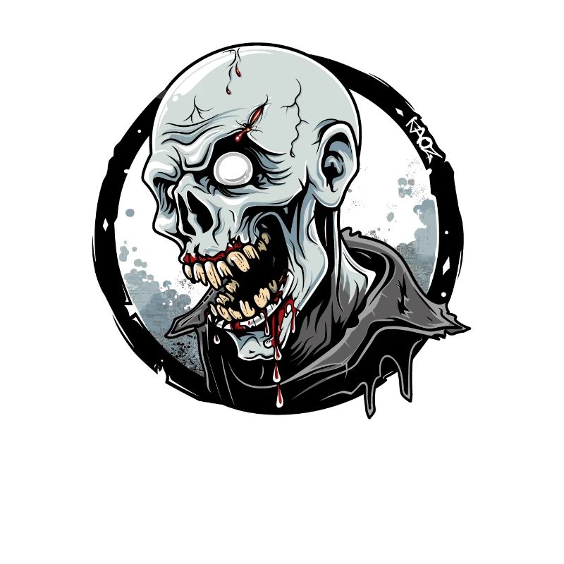 Dripping Zombie Nosferatu Vampire