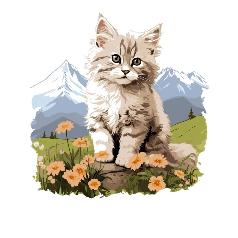 Ragamuffin Kätzchen Ragamuffin Katze
