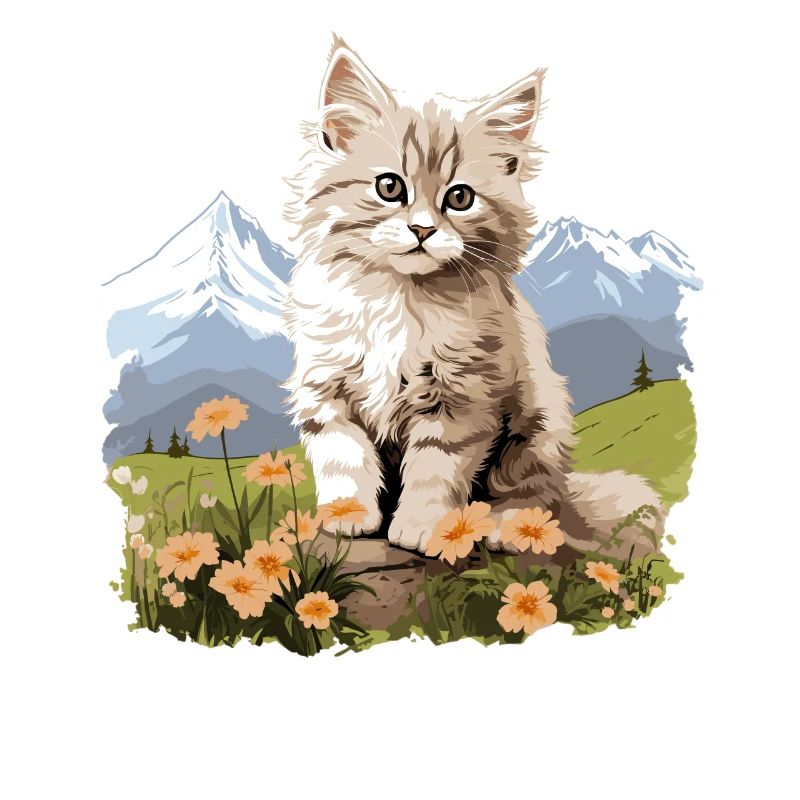 Ragamuffin Kätzchen Ragamuffin Katze