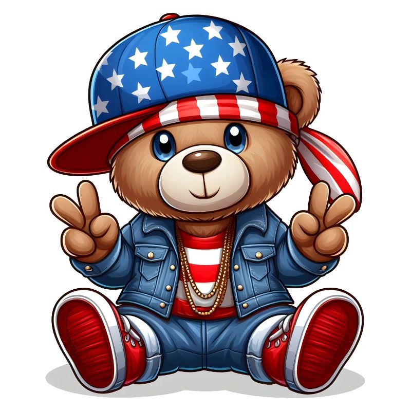 Cooler Teddybär