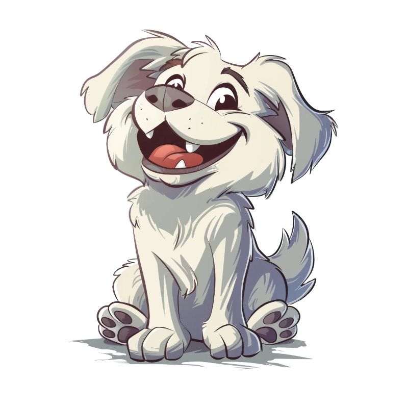 Akbash Gift | Cartoon Artwork
