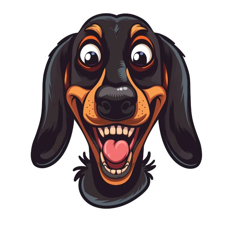 Dachsbracke | Cartoon Artwork