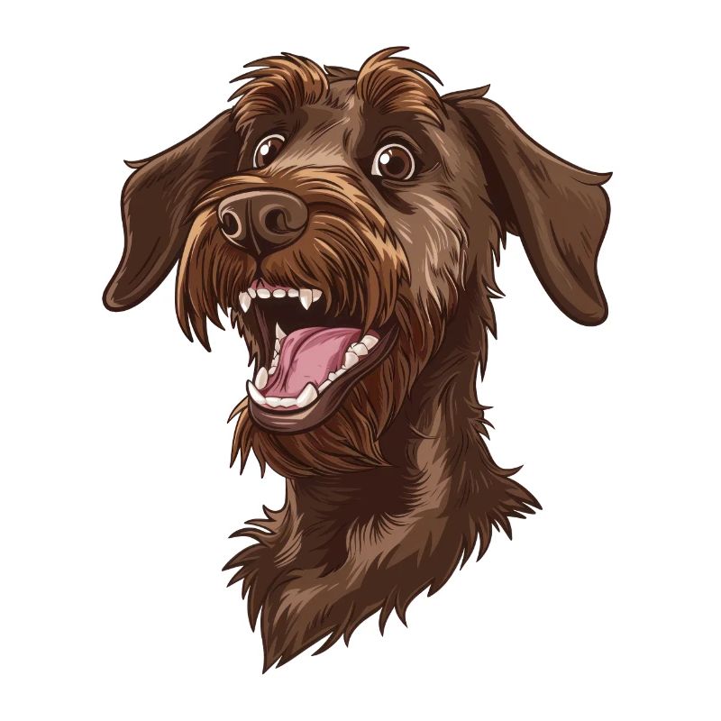 Deutsch Stichelhaar | German roughhaired pointer