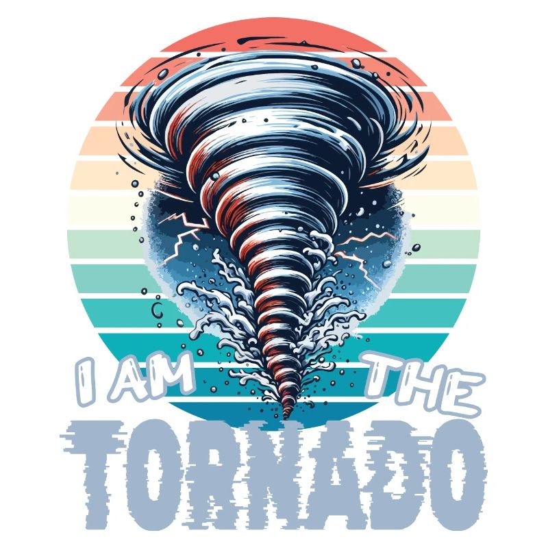 Tornado Sturm Wirbelwind Ich bin der Tornado