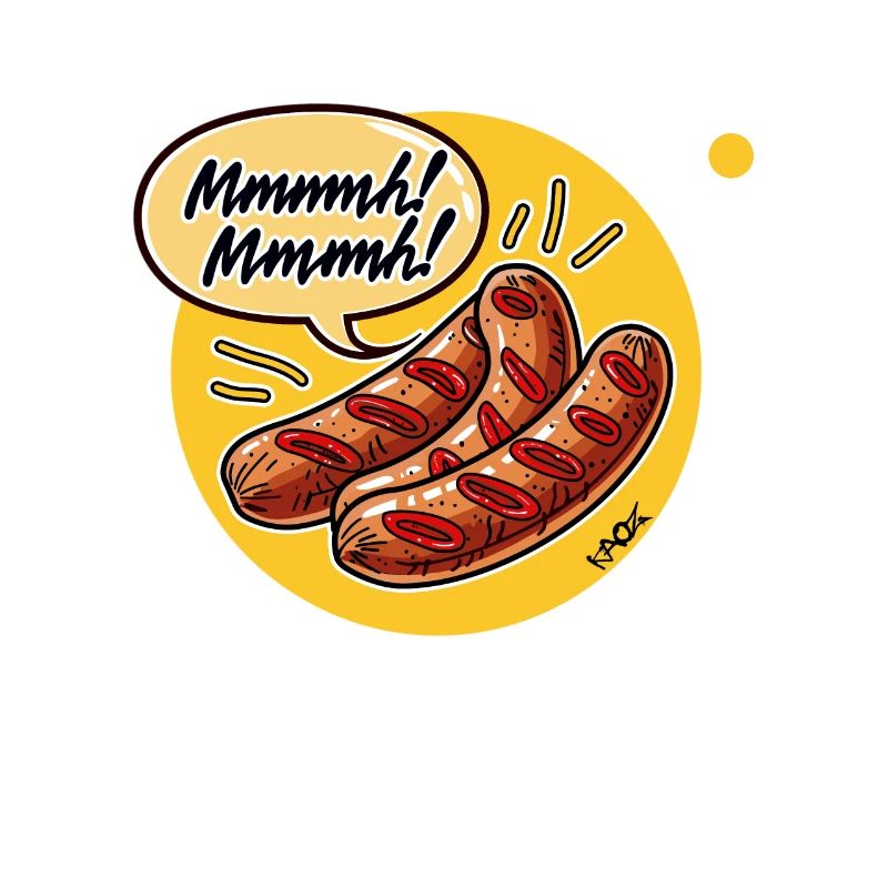 Mmmh, delicious bratwurst