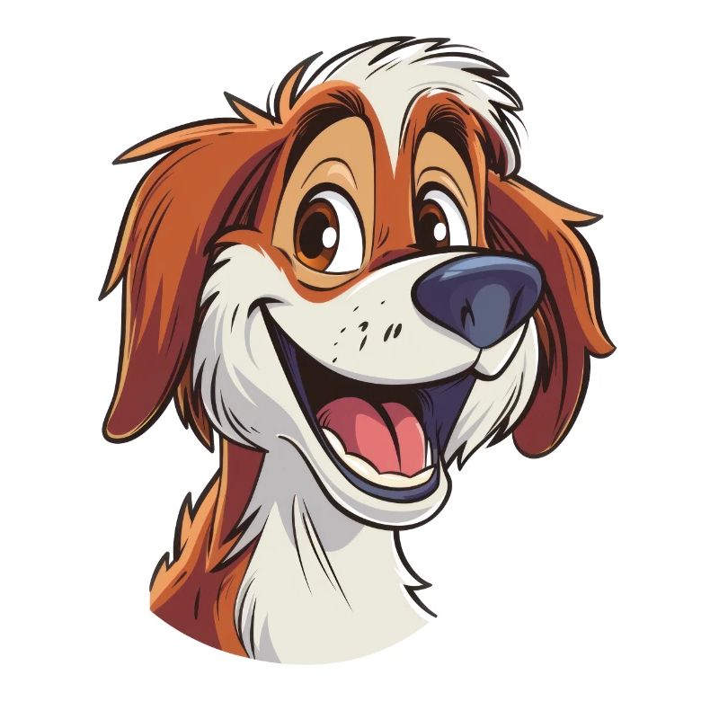 Kooikerhondje Illustration de dessin animé