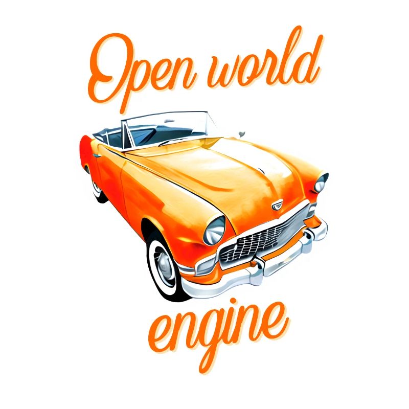 Open world engine Cabriolet Spruch gaming Cabrio