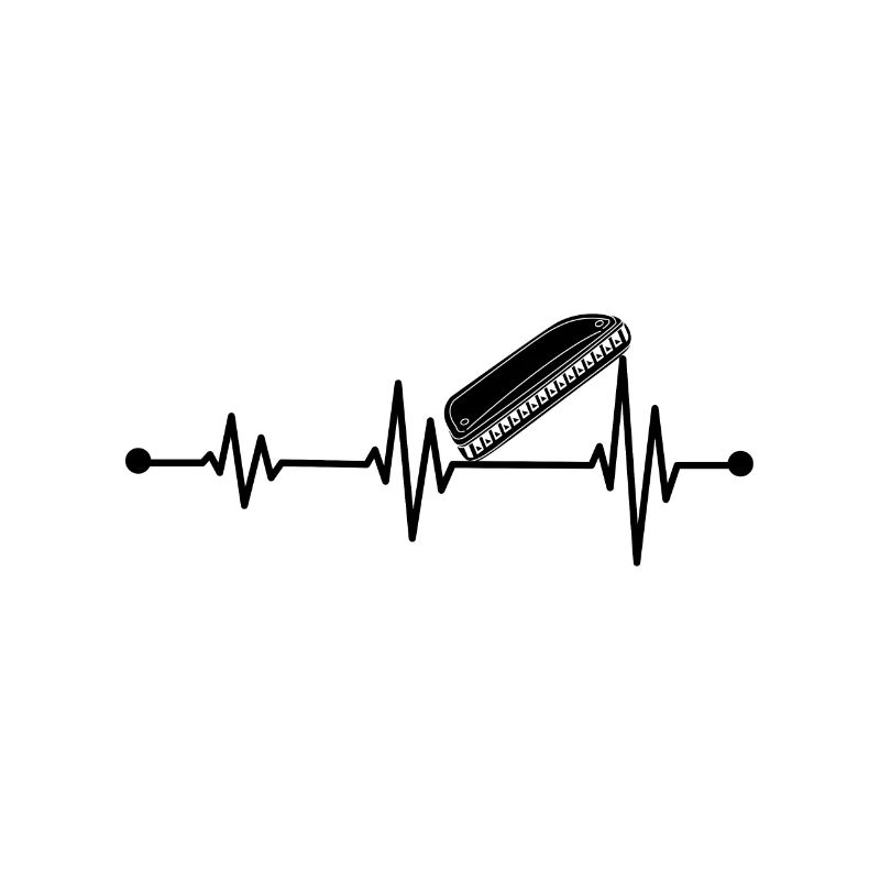 Harmonica Instrument Harmonica Heartbeat