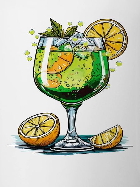 MÉLANGE DE BOISSON VERT