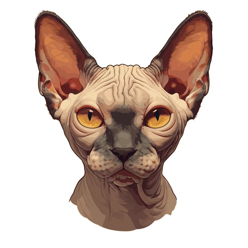 Sphynx Kätzchen Sphynx Katze