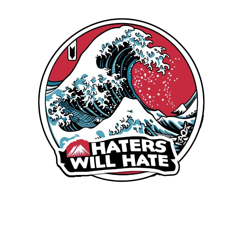 Kanagawa Beach Japan: Haters Will Hate