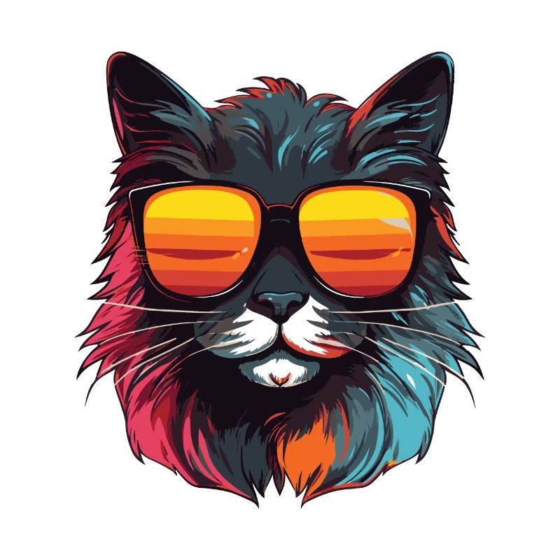 Tête de chat Cool