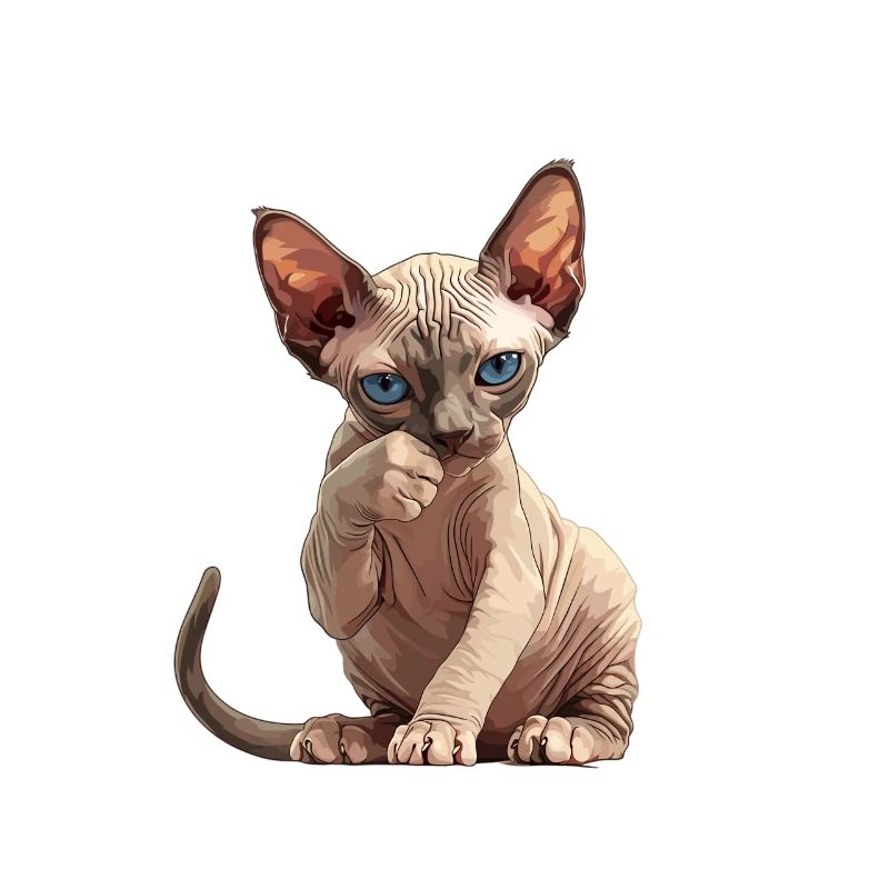 Chaton Sphynx Chat Sphynx