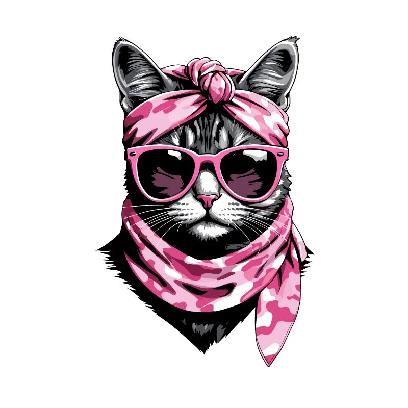 Niedliche Katzenmama Katzenmutter Mit Stil