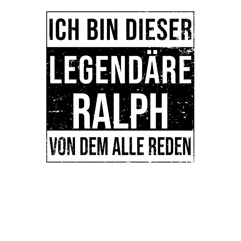 I'm this legendary for Ralph