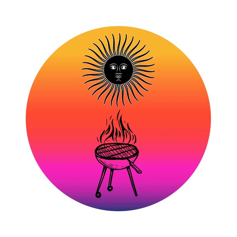 Retro Sun Grilling