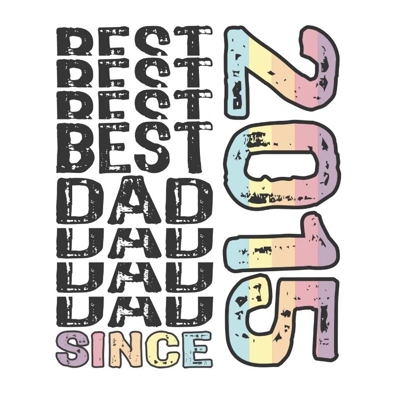 Bester Papa der Welt seit 2015 Vatertag