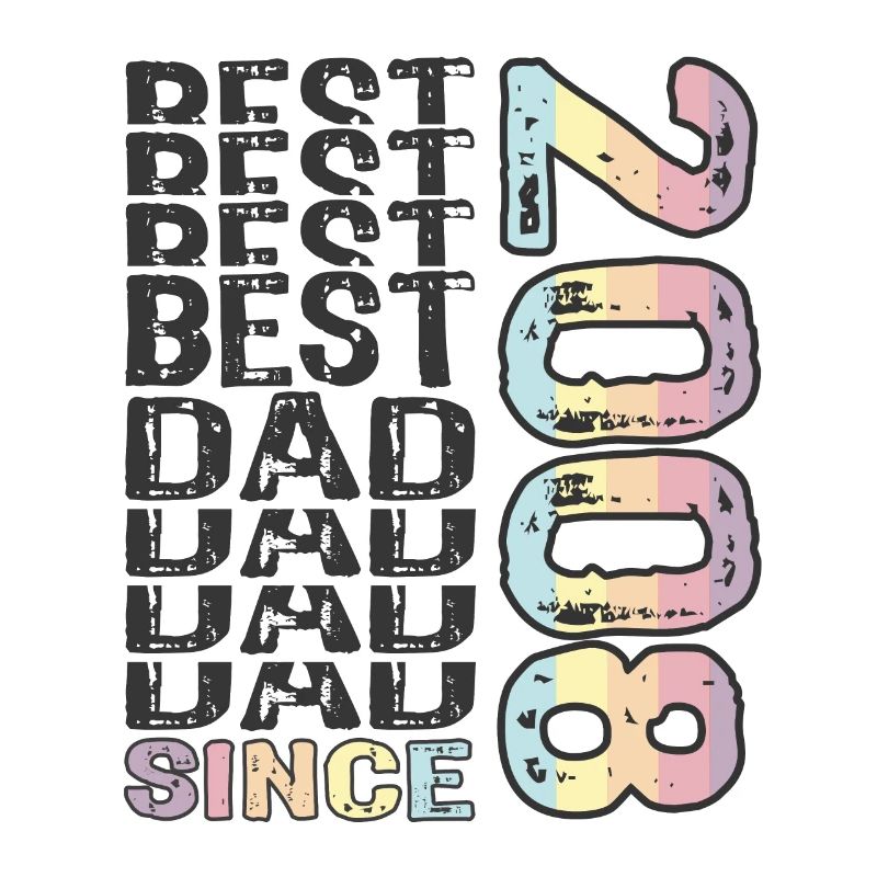 Bester Papa der Welt seit 2008 Vatertag