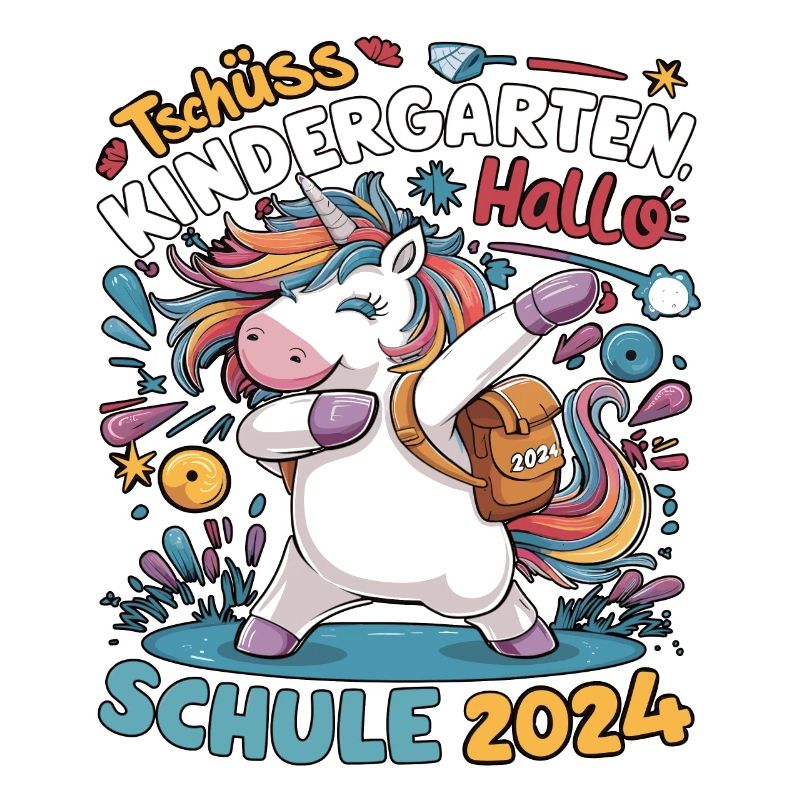 Goodbye Kindergarten Hello School 2024 Unicorn