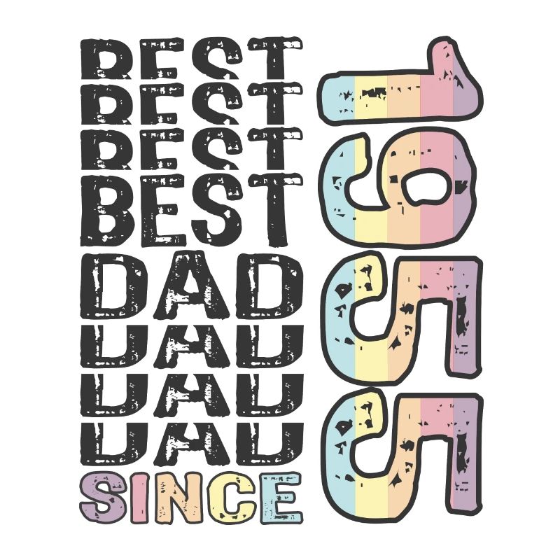 Bester Papa der Welt seit 1955 Vatertag