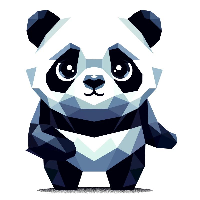 Panda polygonal