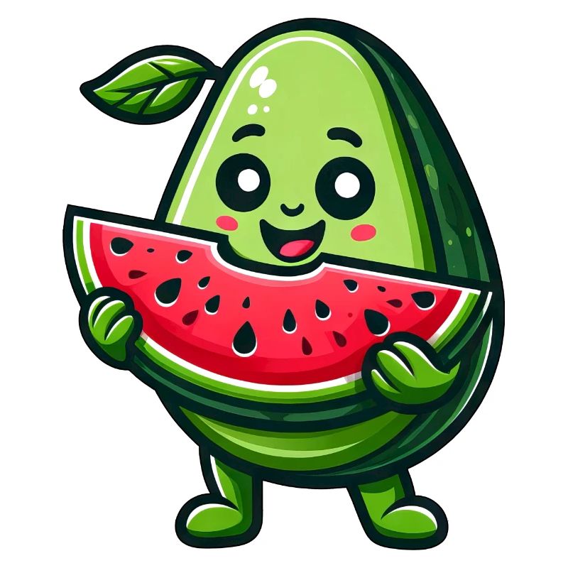 Avocado Melone Südfrucht Fruchtig Sommer