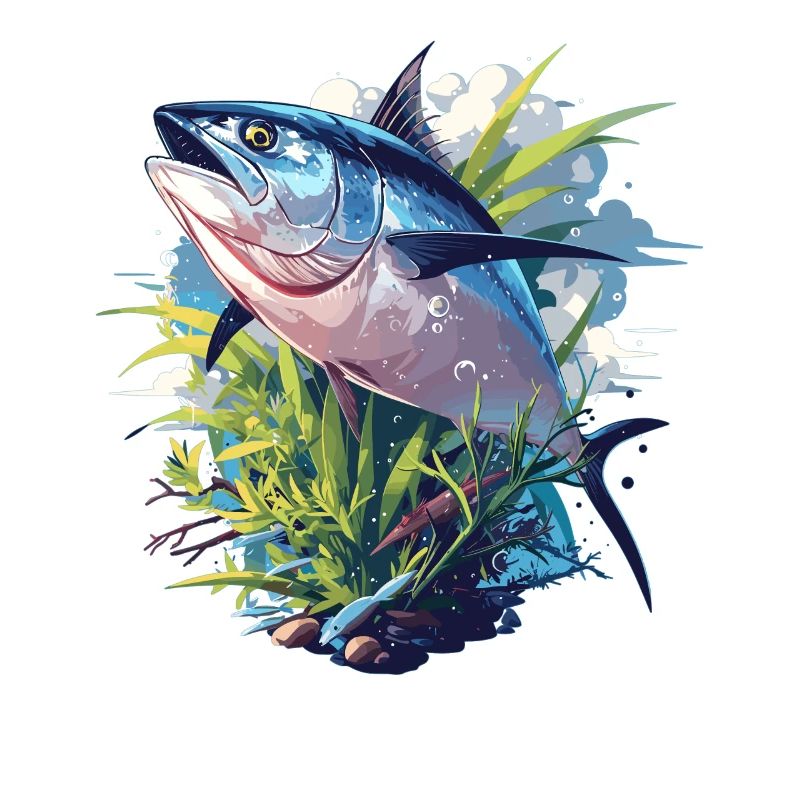Thon Thunfische Thunfisch