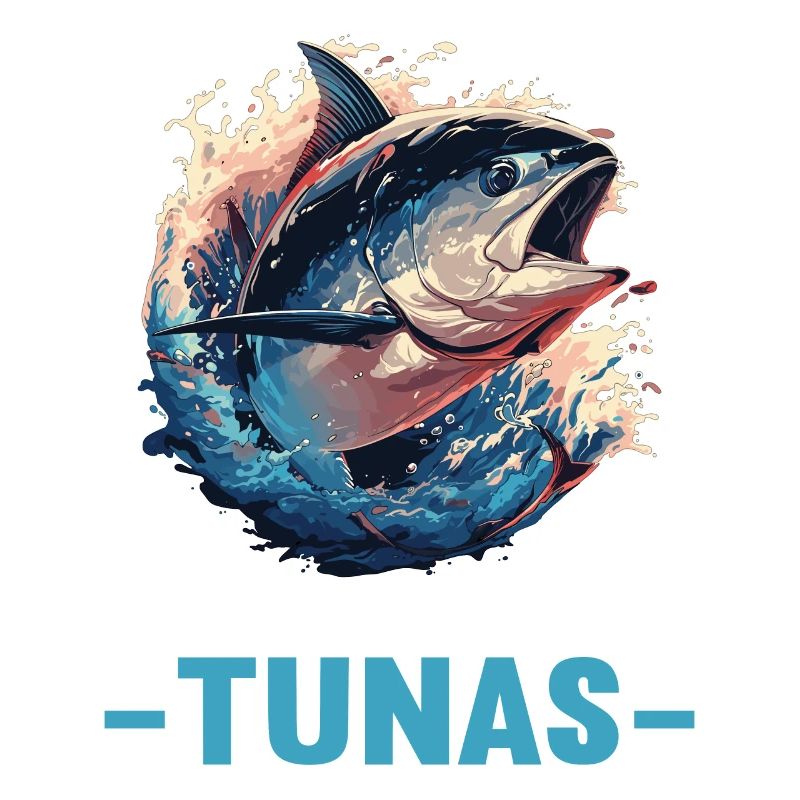 Tuna Thunfische Thunfisch