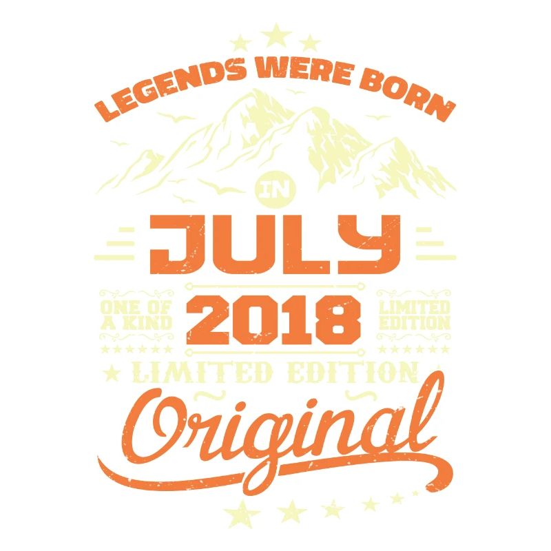 Juli 2018 Geburtstagsgeschenk Juli 2018