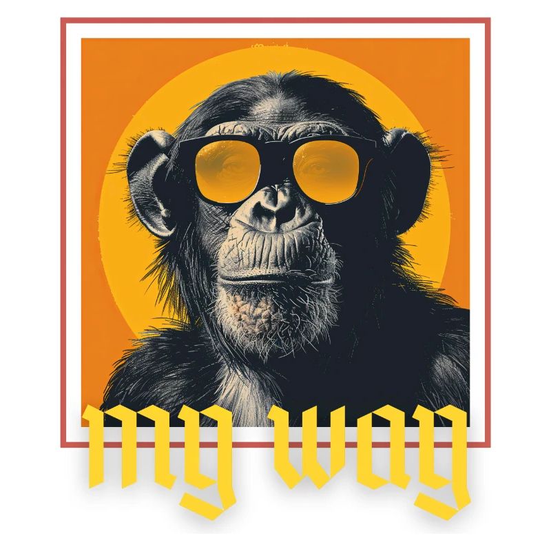 Affe Sonnenbrille Cool My Way