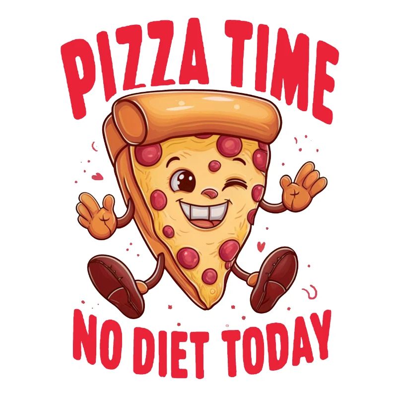 Pizza Time - Diet Humor