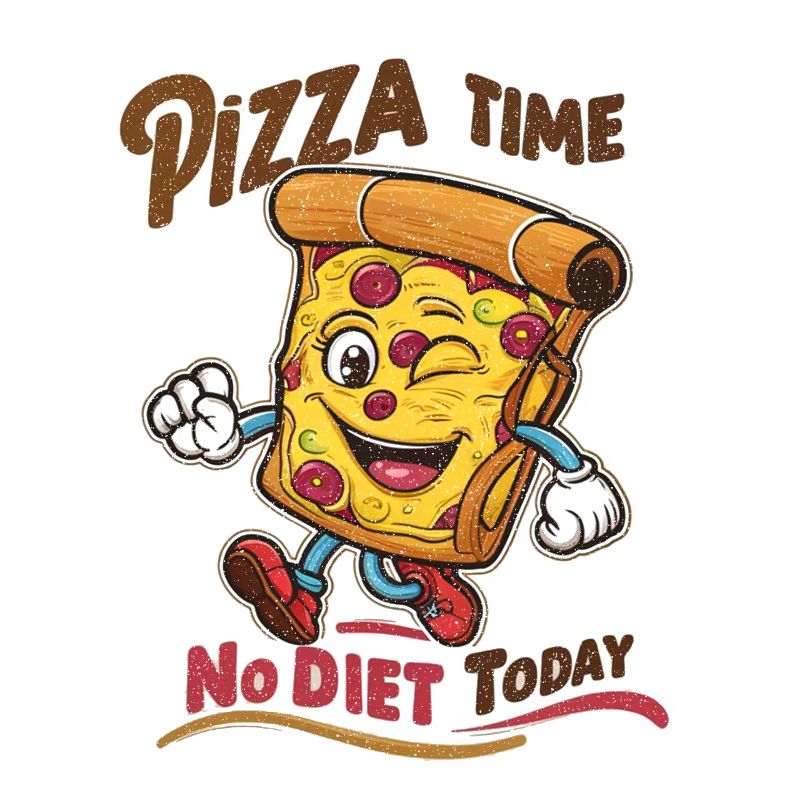 Pizza Time - Diet Humor