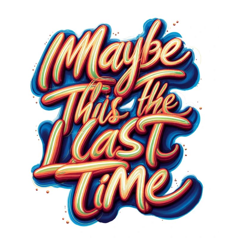 MAYBE THIS THE LAST TIME