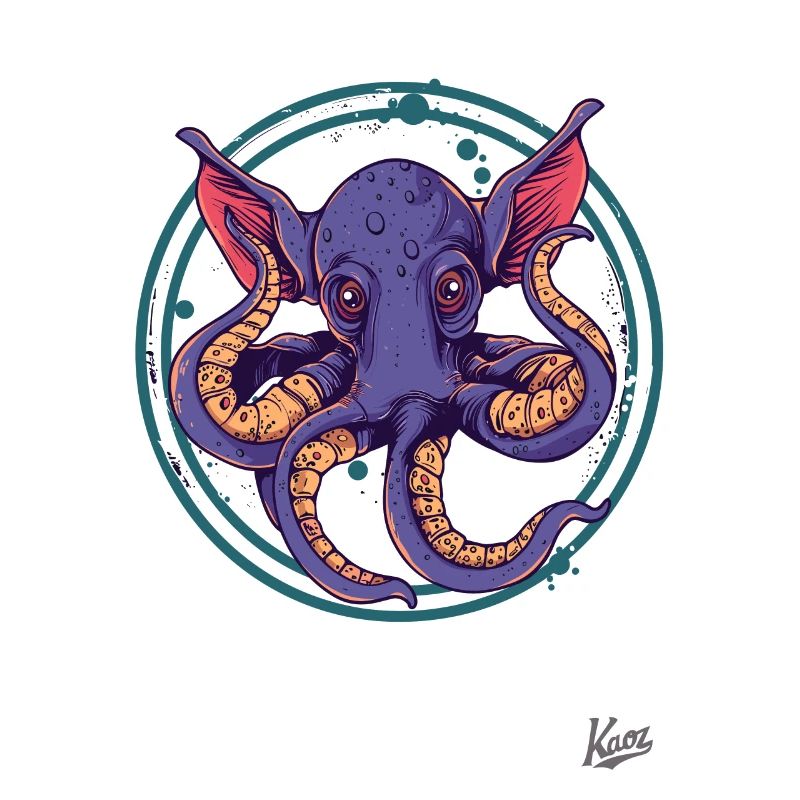 Funny, Weird Big Ears: Octopus Elephant