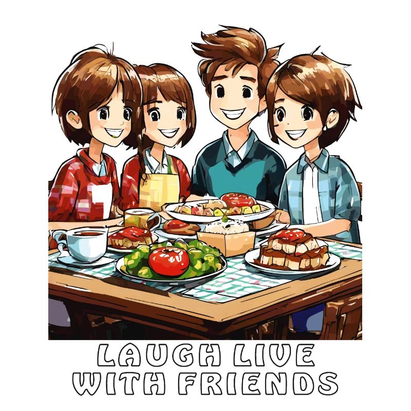 FREUNDE LAUGH EN DIRECT AVEC DES AMIS