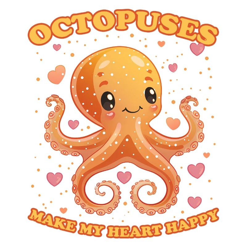 Funny Octopus Cephalopod Squid Gift