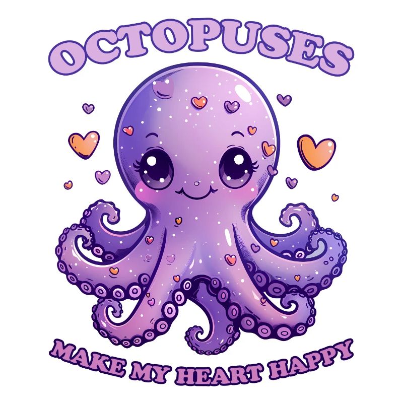 Funny Octopus Cephalopod Squid Gift