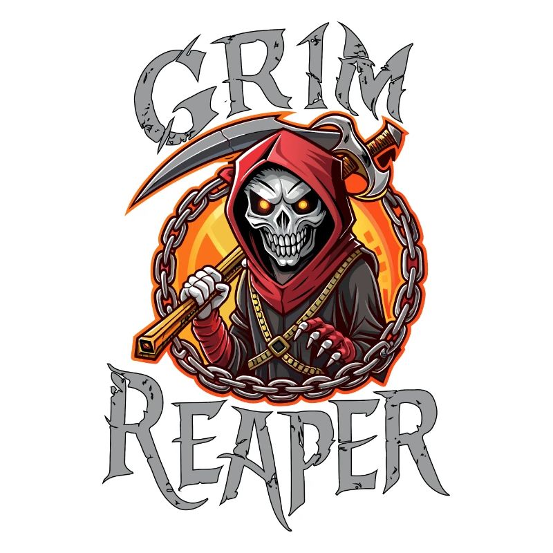 SKULL, GRIM REAPER