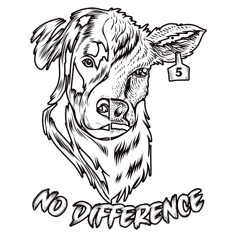 No difference between cow and dog