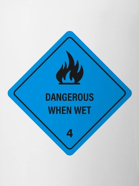 Wet and on fire!
