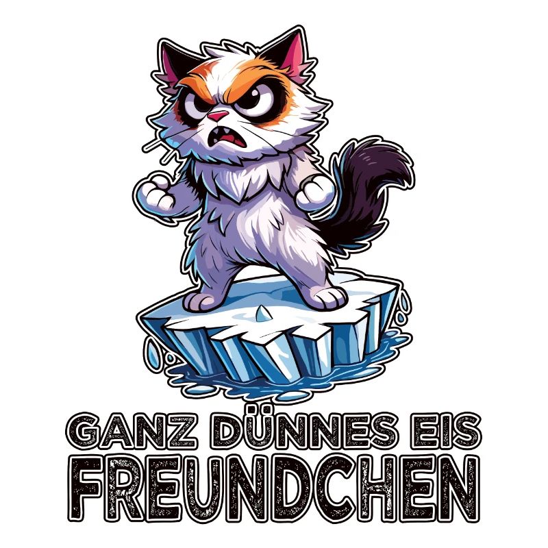 Ganz Duennes Eis Freundchen