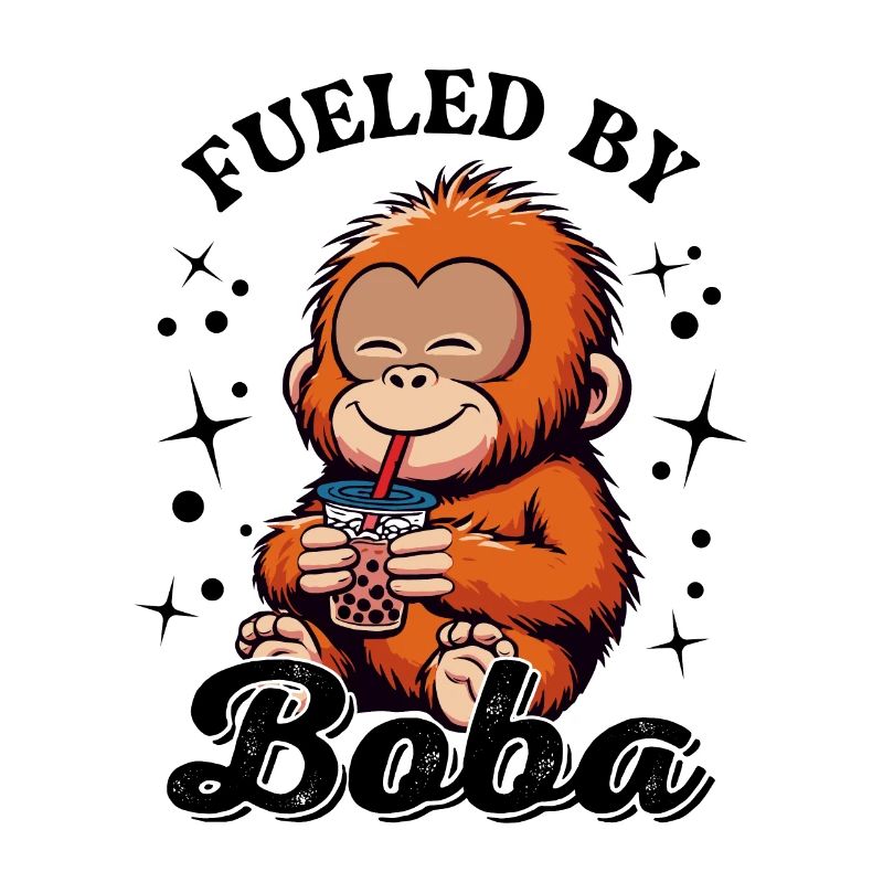 Orang-Utan wird von Boba angetrieben