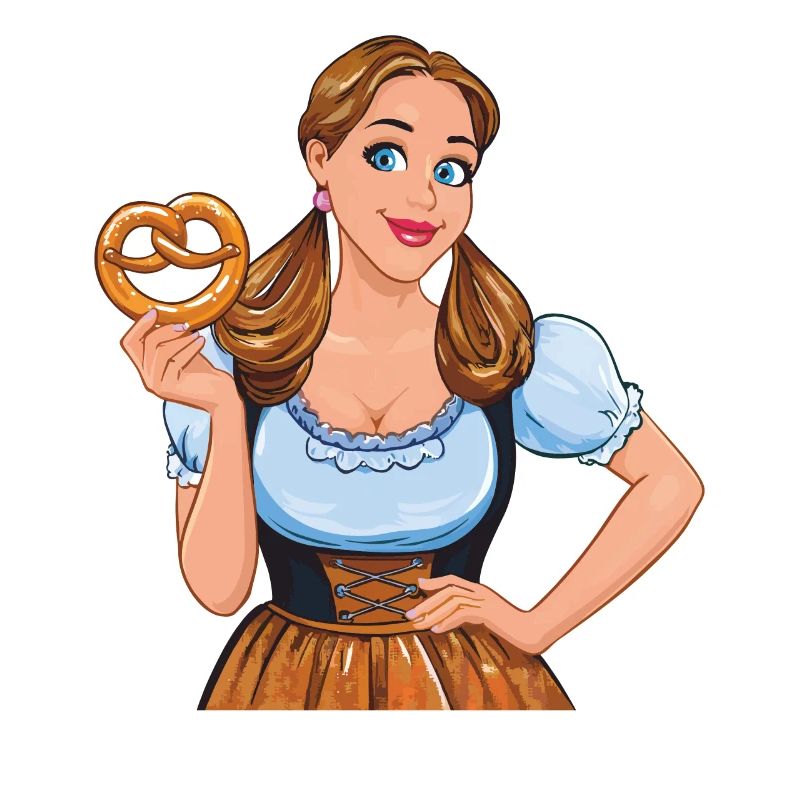 MME DIRNDL BRETZEL